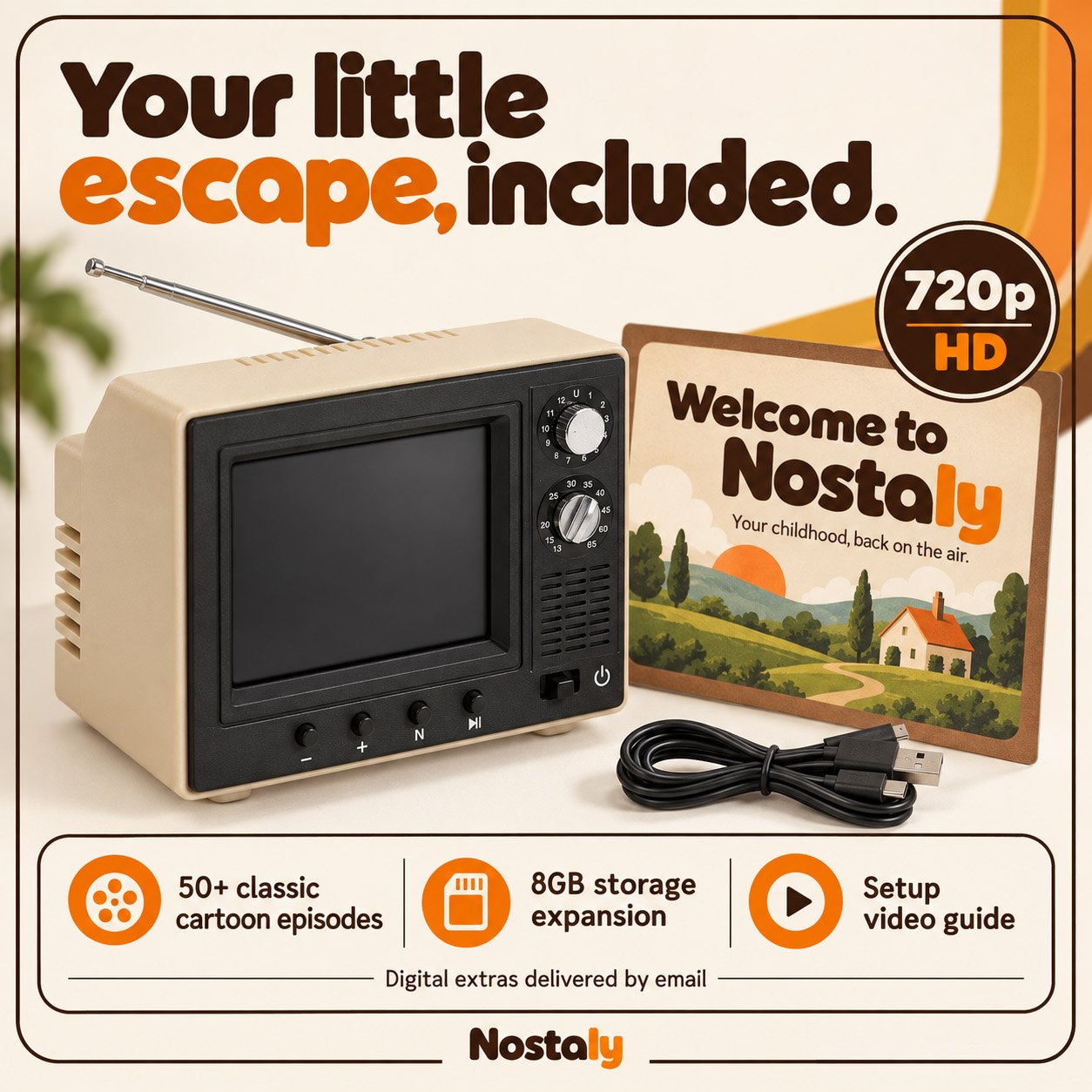 Retro Mini TV™